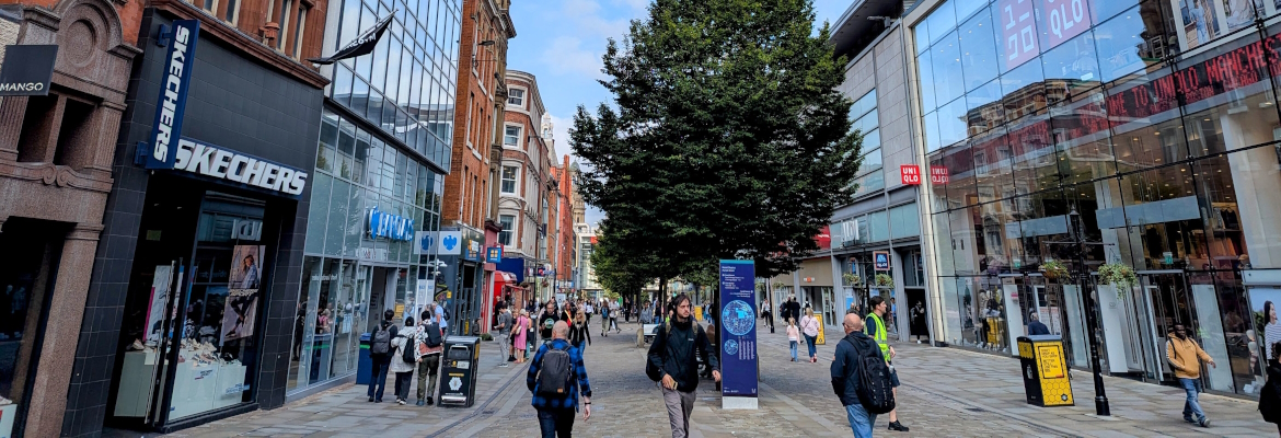 Market Street in Manchester